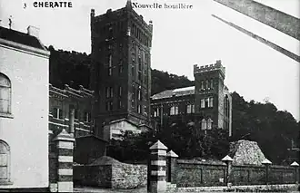 The mine n° 1, just after its rebuilding