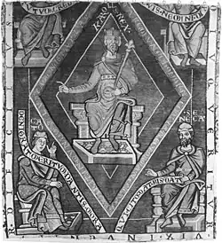 Charlemagne, Halberstadt (12th-century illumination)