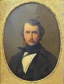 Portrait of Henri-Gustave Saltzmann (1841, private collection; Saltzmann was a student of Renoux)