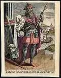 Charlemagne in Adrianus Barlandus's Chronicles of the Dukes of Brabant, 1603