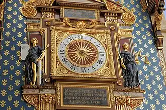 Clock of the Tower of the Horloge