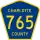 County Road 765 marker