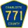 County Road 771 marker