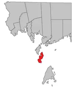 Location within Charlotte County.