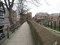 Part of City Wall from the Newgate to Barnaby's Tower