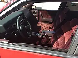 interior view, Chevrolet Celebrity Eurosport VR