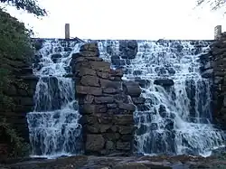 Dashing waterfalls