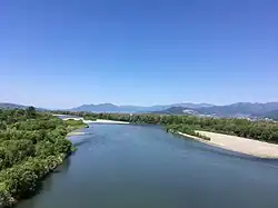 Chikuma River, from Yashima Bridge