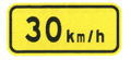 Advisory speed