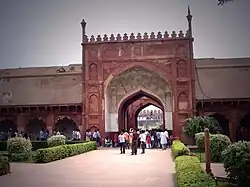 Agra Fort: Chitor Gates.