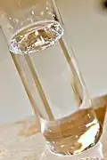 Chloroform in its liquid state shown in a test tube