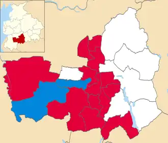 2019 results map