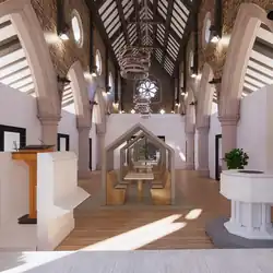 Christ Church in Bacup Redevelopment Of Nave