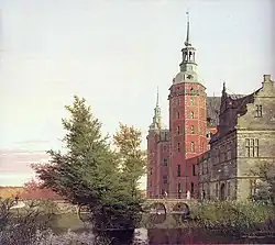 Christian Købke: Frederiksborg (1836)