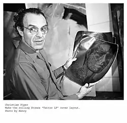 Christian Piper make the Rolling Stones "Tattoo LP" cover layout