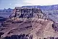Chuar Butte from north rim of Little Colorado River