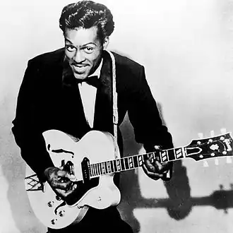 Singer Chuck Berry