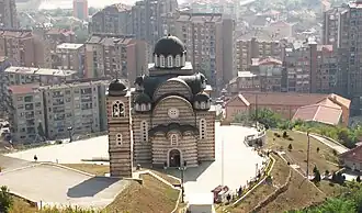 Serbian Orthodox church in North Mitrovica