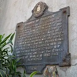 Church PHC historical marker