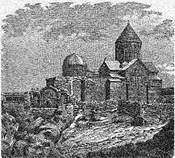 Church of Saint Elia, Kizkale in Ani, built by Zakare circa 1200.[13]