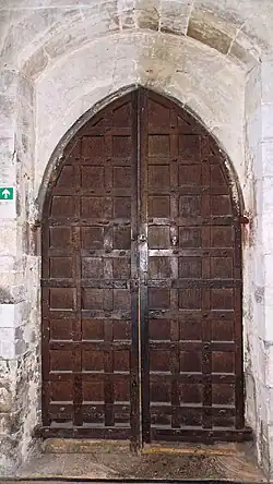 Nave south door