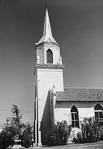 Our Lady of Refuge of Sinners church Roma, Texas (1853, still existing)
