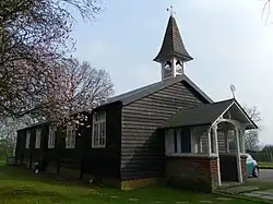 A hospice was built on the site of the Church of the Good Shepherd in Five Ashes in 2017.