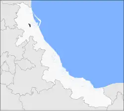 Location in Veracruz