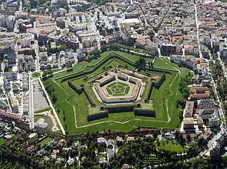 Citadel of Jaca&nbsp;[es], Spain, an example of a bastion fort