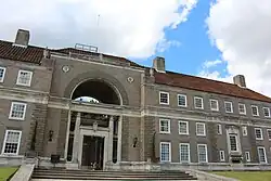 East front, Clare Memorial Court