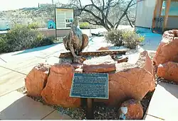 John Bell Railroad Museum's 1869 display "Looks West"