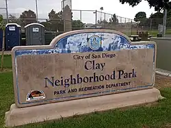 Clay Neighborhood Park in San Diego