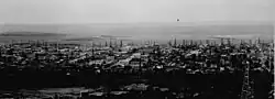 Panoramic view of Cleveland in 1905, a year after the discovery of oil