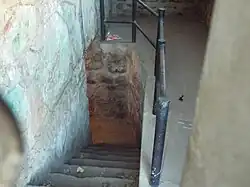 inside the jail main entrance