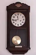 Pendulum box clock ca. mid 1920s