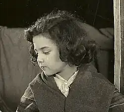 Miriam Battista in her most famous role, as Minnie Ginsberg in Humoresque, 1920.