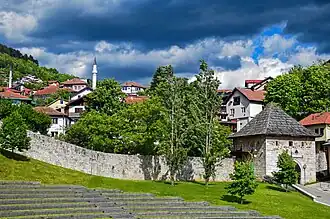 Fortification walls and Širokac Tower (2025)