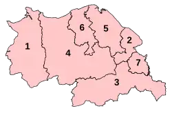Parliamentary constituencies in Clwyd 2010