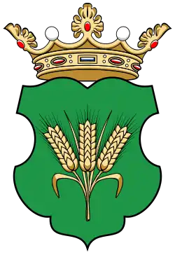 Coat of arms of Ősagárd