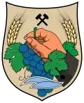 Coat of arms of Izsófalva