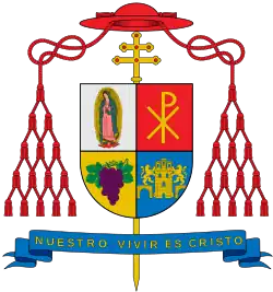 Ernesto Corripio y Ahumada's coat of arms