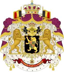 Coat of Arms of King Leopold I of Belgium (1846-1865)