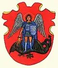 Modern reconstruction of the Smolensk coat of arms of 1611[50]
