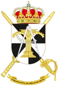 Coat of Arms of Ceuta Construction Command (COBRACEU) Infrastructures Directorate