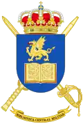 Coat of Arms of the Central Military Library (BCM)