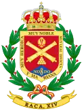 Coat of Arms of the former 14th Field Artillery Regiment (RACA-14)
