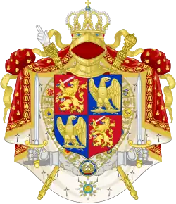 Arms of Louis I and Louis II, as King of Holland