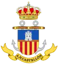 Coat of Arms of the Naval Assistantship of Castellón Maritime Action Forces (FAM)