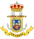 Coat of Arms of the Naval Command of Cádiz Maritime Action Forces (FAM)