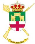 Coat of Arms of the Discontinuous Services Unit "San Jorge" (USBAD)